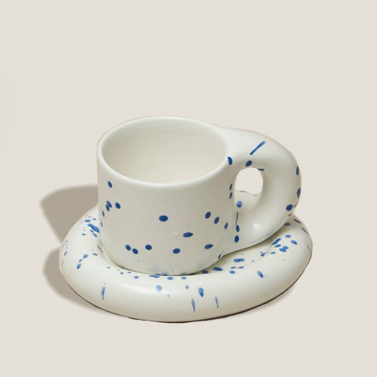 Blue Dot Aro Dream Mug Set