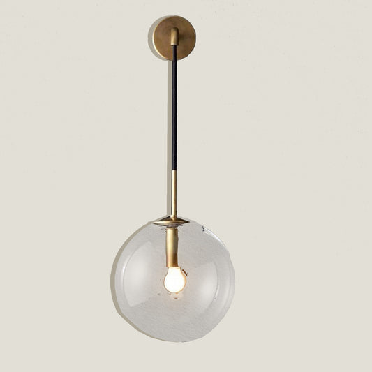 Ball Glas Tropfen Wand lampe