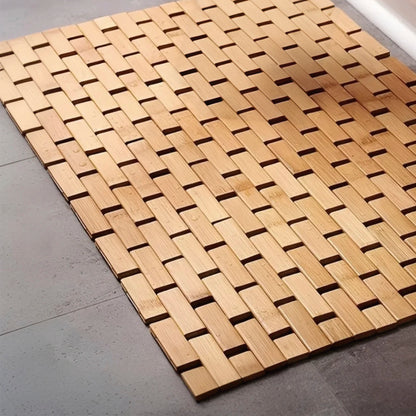 Bamboo Bath Mat