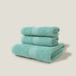 Blue Cotton Bath Towel