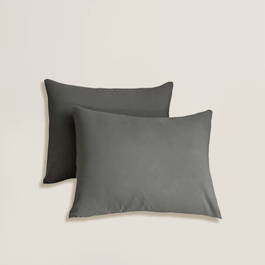 Gray Pillowcase Set