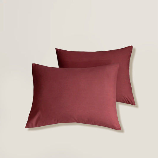 Red Wine Pillowcases Set