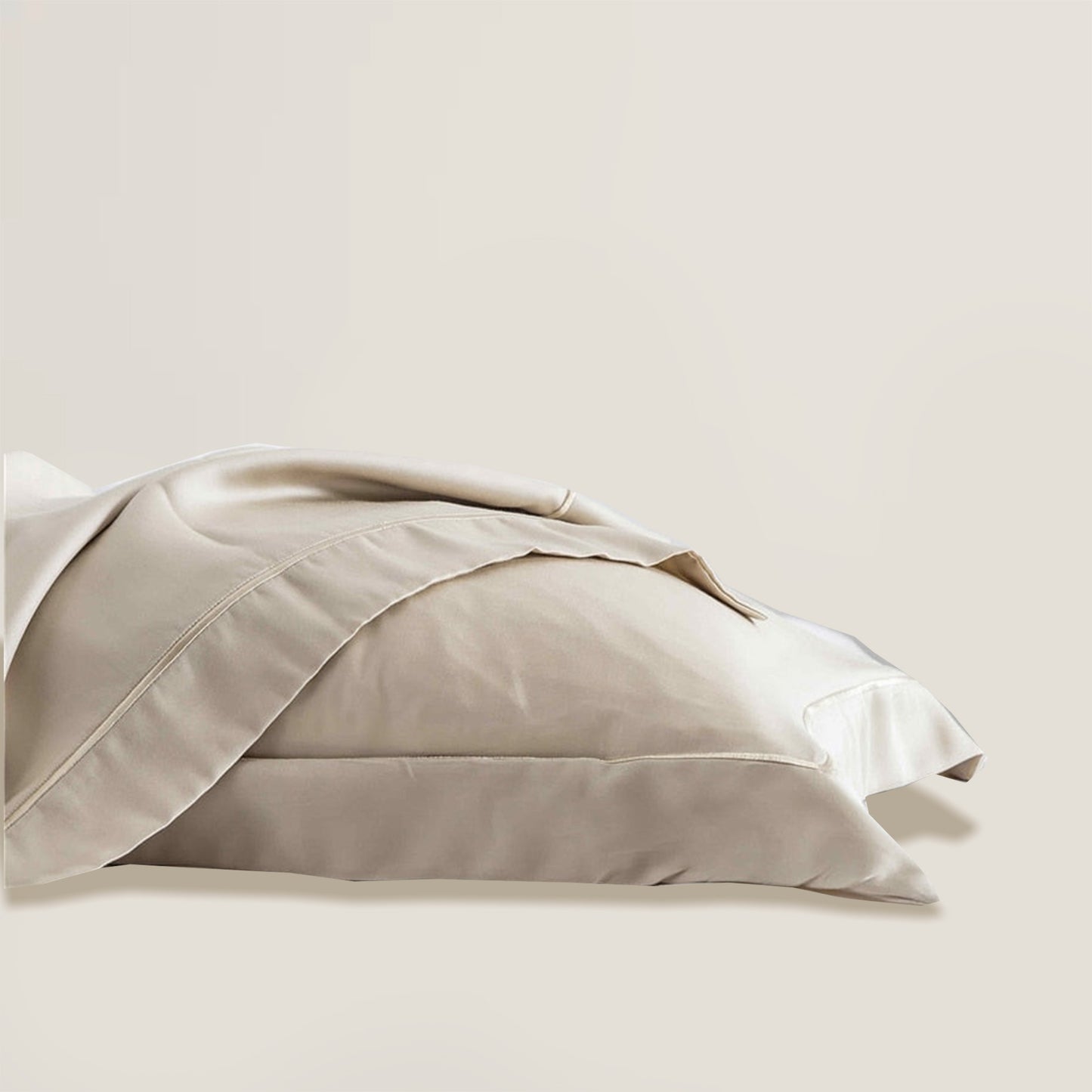 Cream Silk  Pillowcase