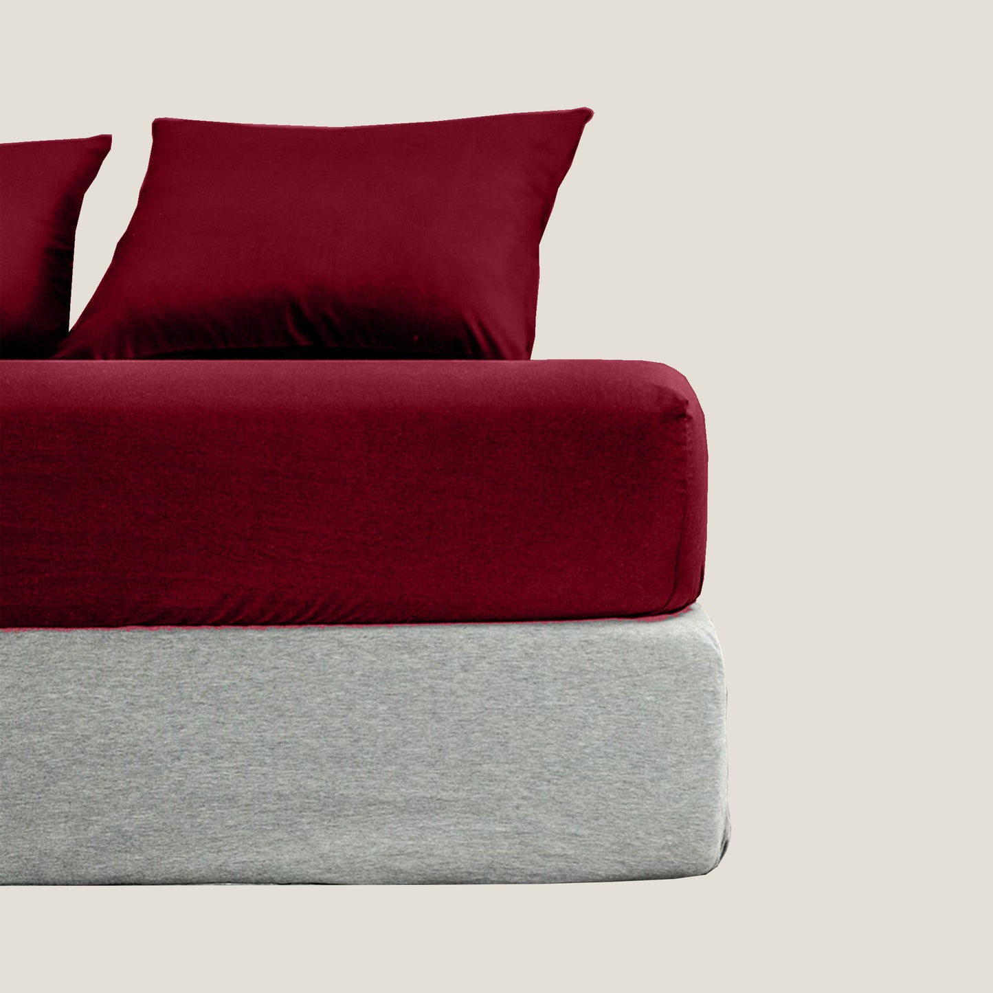 Red Wine Fitted Bed Sheet