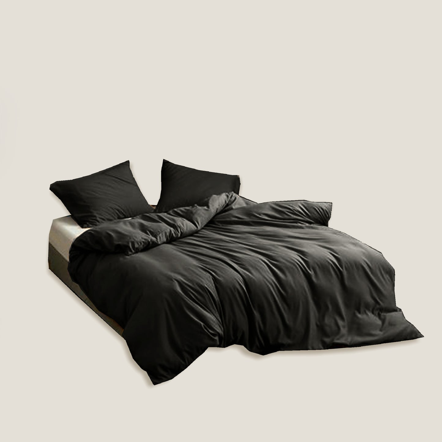 Black Bedding Set