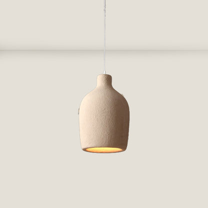 Sand Beige Cemenet Ceilling Lamp