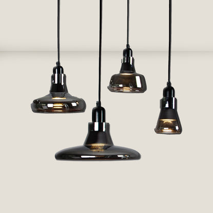 Black Glazed Pendant Lights