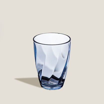 Blue Acrylic Cup Glasses Set of 6