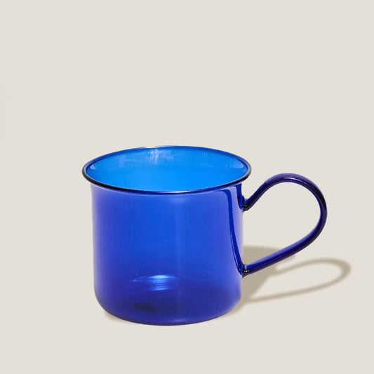 Blue Glass Mug