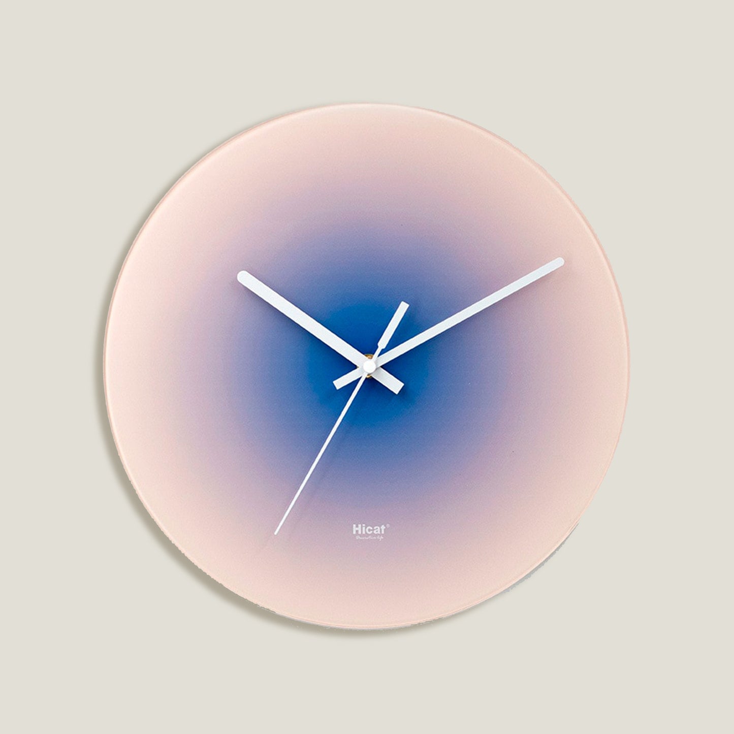 Blue Sunset Wall Clock