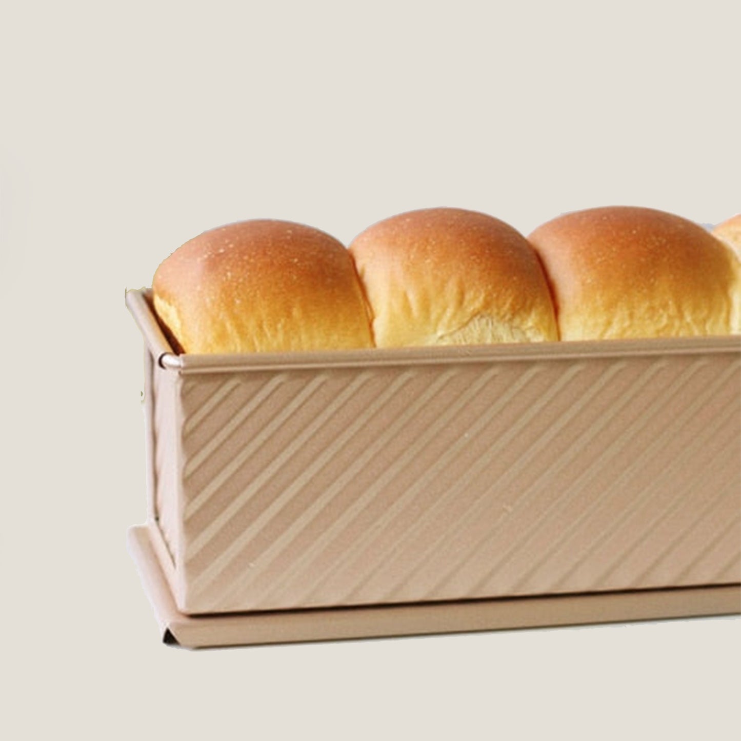 Bread Rectangle Mold Tray with Lid