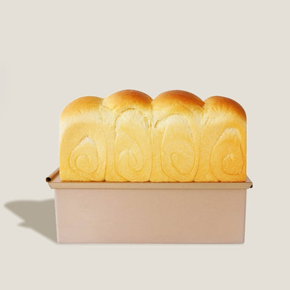 Bread Rectangle Mold Tray with Lid