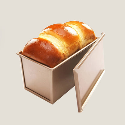 Bread Rectangle Mold Tray with Lid