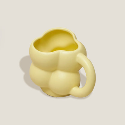 Yellow Bubble Ceramic Mug