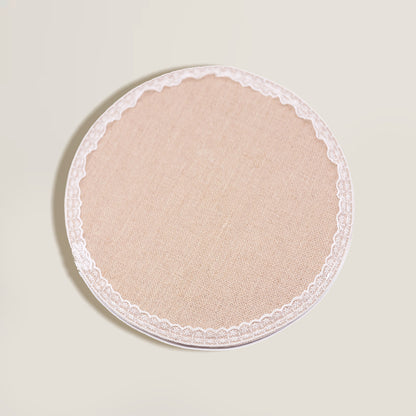 Burlap Lace Placemat