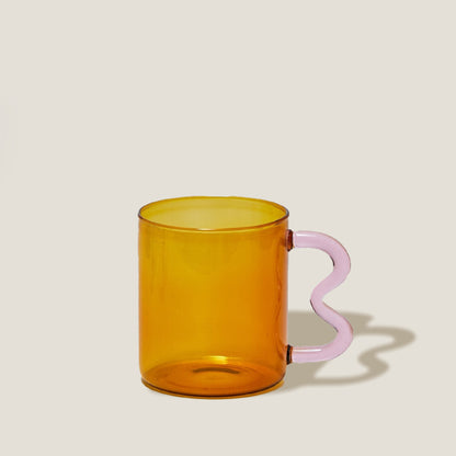 Candy Rainbow Glass Mug