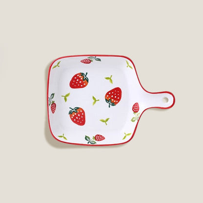 Strawberry Baking Plate Tray