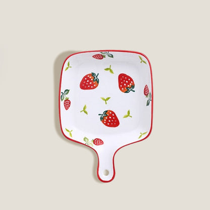 Strawberry Baking Plate Tray