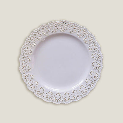 Floral Embossed Plates