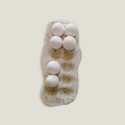 Stone Wave Egg Holder