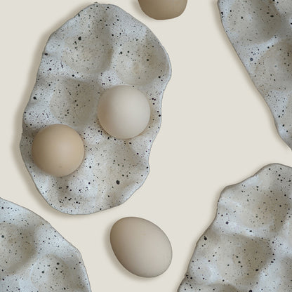 Stone Wave Egg Holder