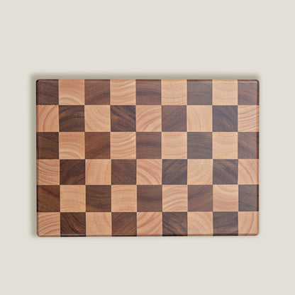 Check Wood Cutting Board