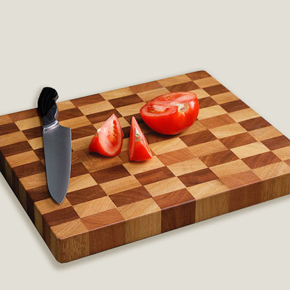 Check Wood Cutting Board