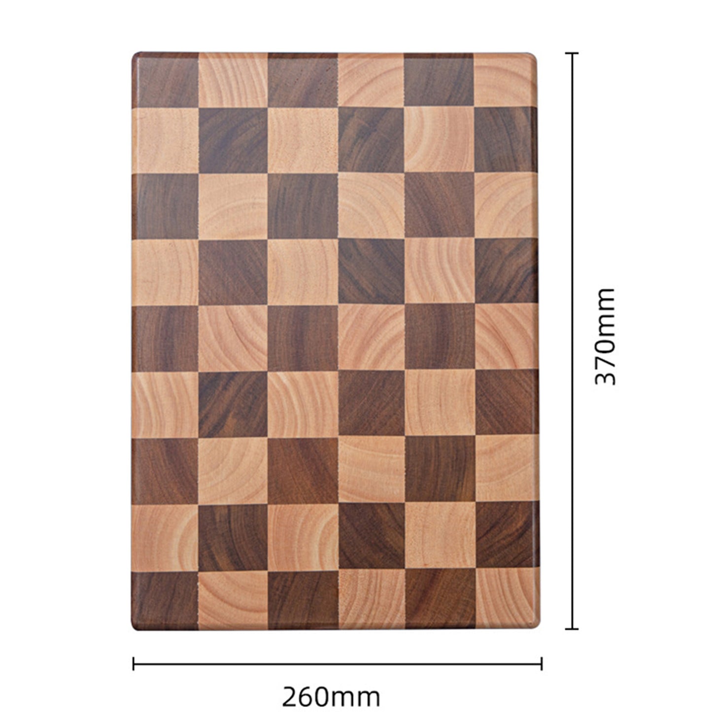 Check Wood Cutting Board