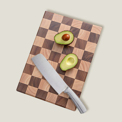 Check Wood Cutting Board