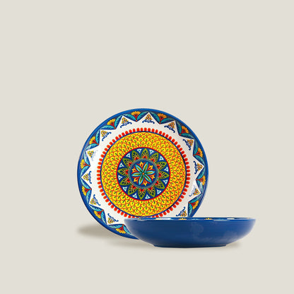 Yellow Morocco Ceramic Plates