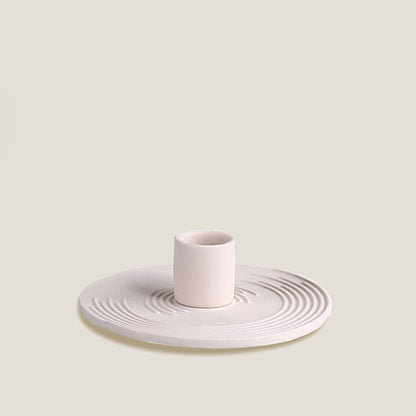 Circle Aro Ceramic Candle Holder