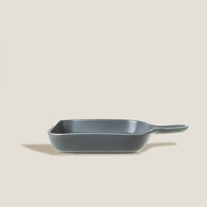 Piatto da forno grigio
