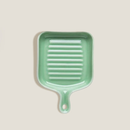 Piatto da forno verde