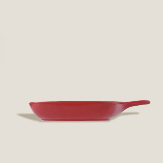 Red Baking Tray Plate