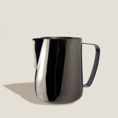 Black Milk Frothing Pitcher Jug