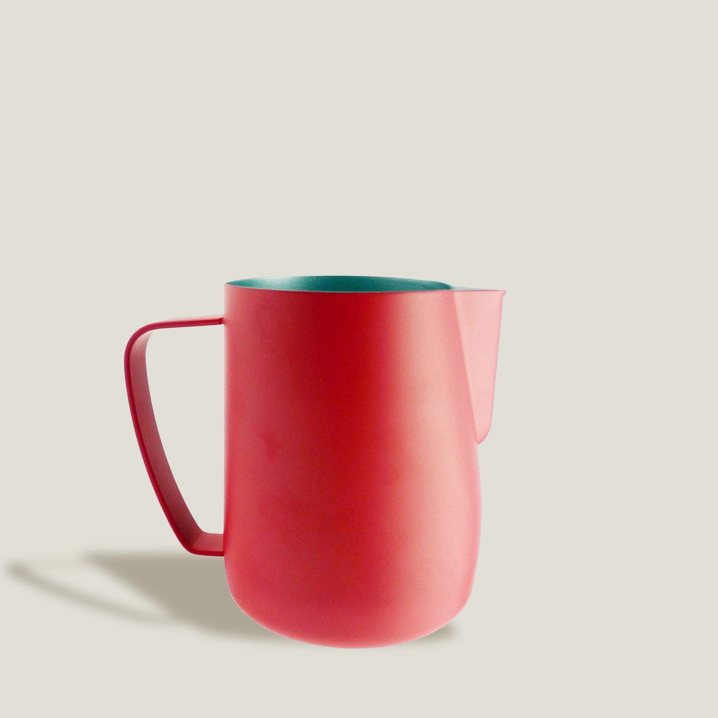 Red Milk Frothing Pitcher Jug