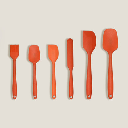 Red Kitchen Utensils Set