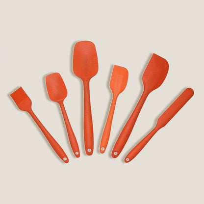 Red Kitchen Utensils Set