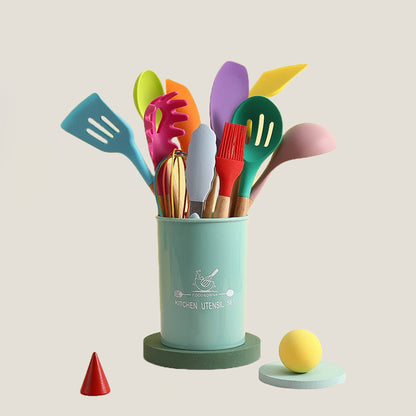 Colorful Kitchen Utensils Set