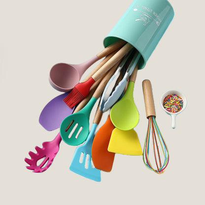 Colorful Kitchen Utensils Set