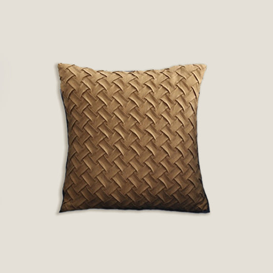 Sand Colors Woven Cushion Cover