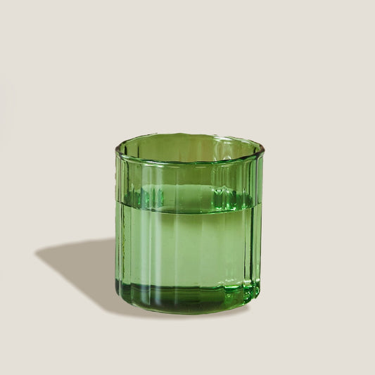 Green  Stripe Glass