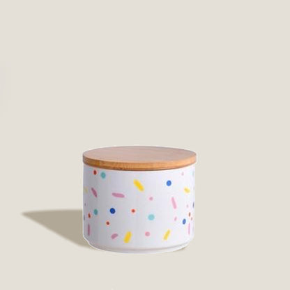 Confetti Rainbow Ceramic Jars