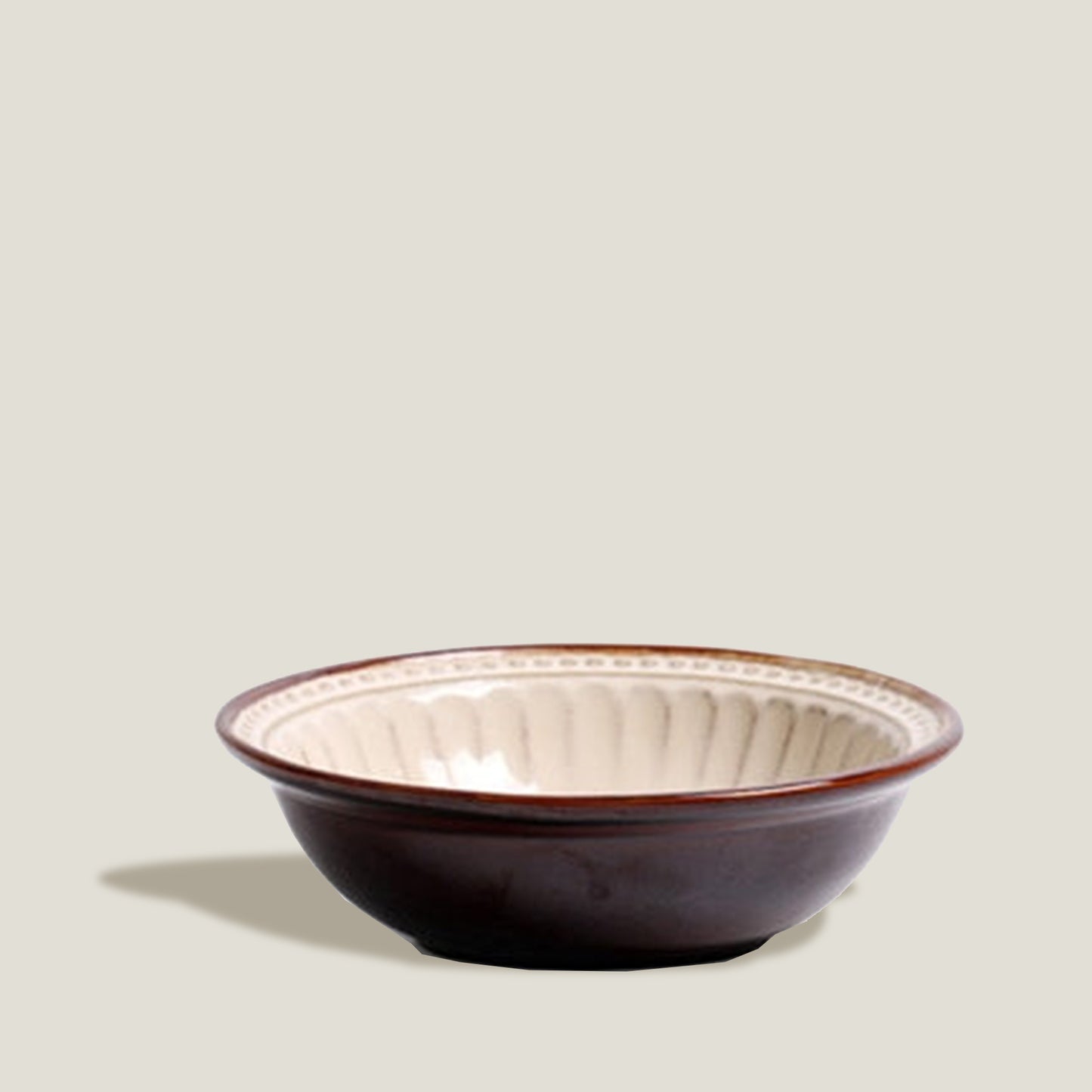 Cream Coffee Dinner Bowls