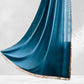 Blue Cotton Linen Curtains
