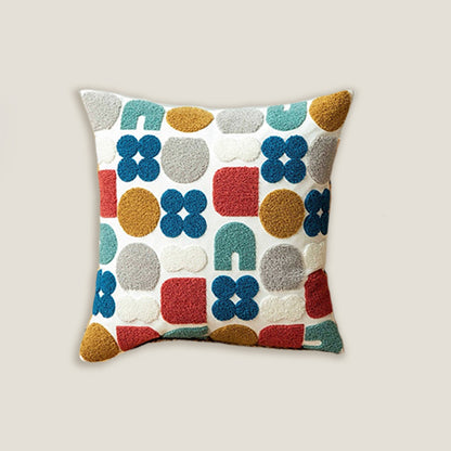 Dots Floral Cushion Covers