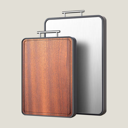 Double Side Metal Wood Cutting Board