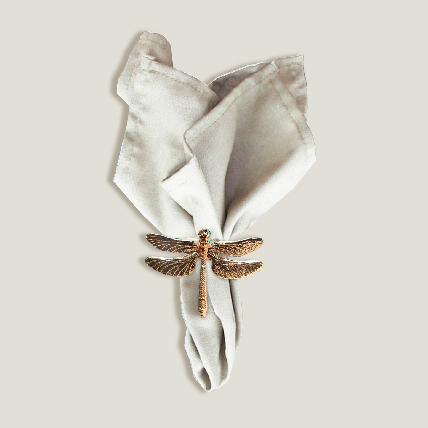 Dragonfly Napkin Rings Set