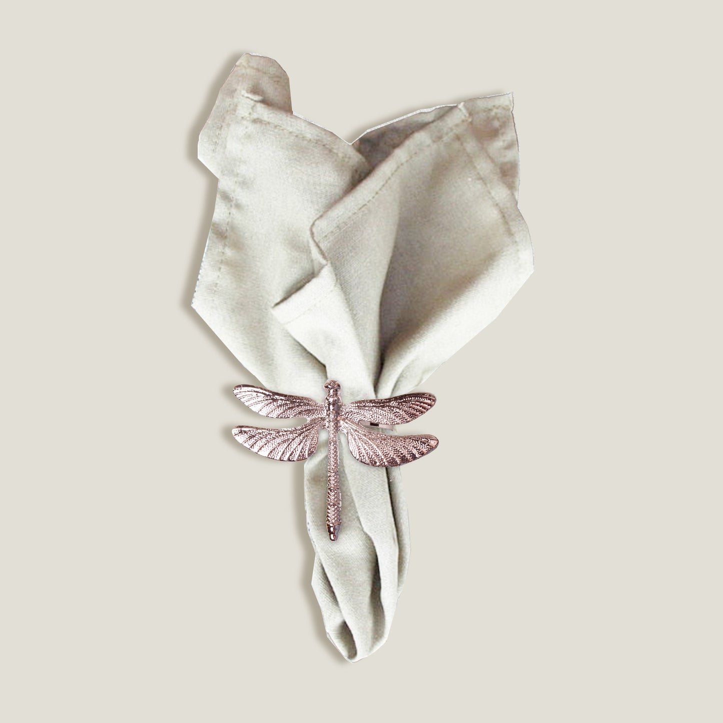 Dragonfly Napkin Rings Set