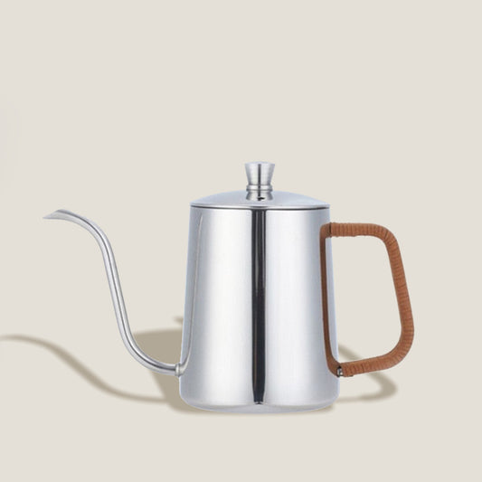 Silver Rope Drip Coffee Kettle